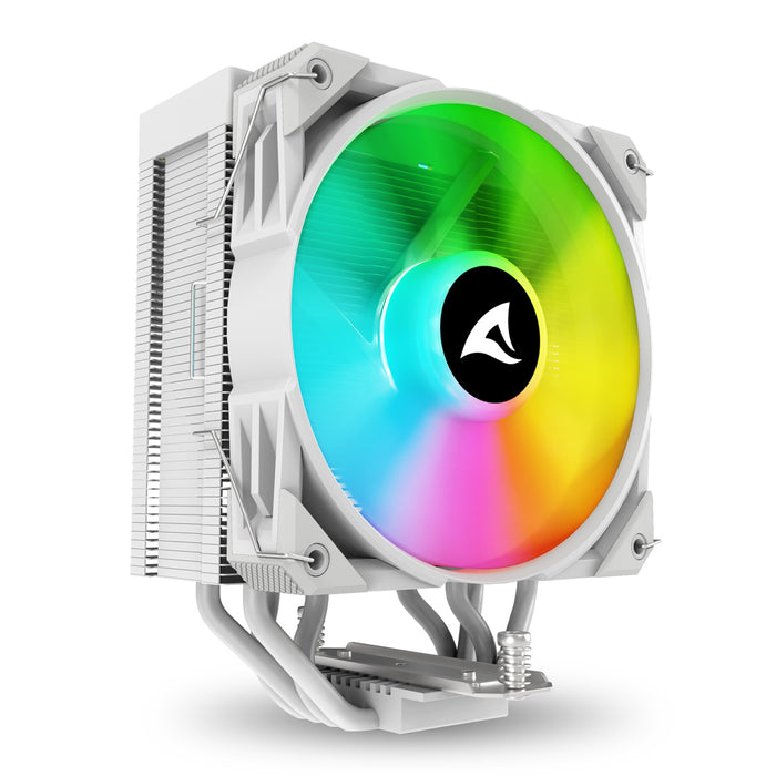 Sharkoon A40 RGB Prozessor Luftkühlung 12 cm Weiß 1 Stück(e)