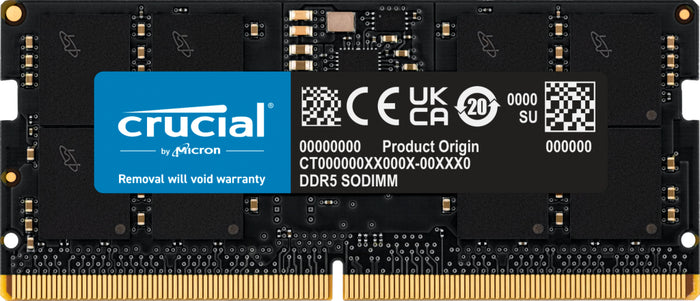 Crucial CT16G56C46S5T Speichermodul 16 GB 1 x 16 GB DDR5 262-pin SO-DIMM ECC
