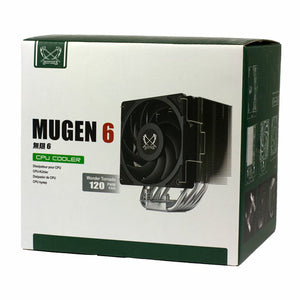 Scythe Mugen 6 Prozessor Ventilator 12 cm Schwarz, Silber