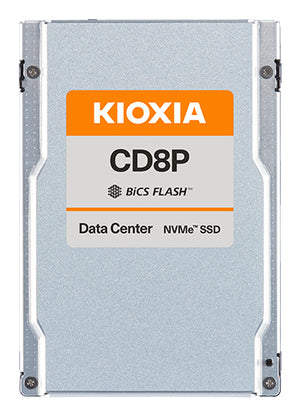 Kioxia 15360 Condor D8P-R KCD8XPUG15T3 SIE 15 TB 2.5" PCI Express 5.0 NVMe BiCS FLASH TLC