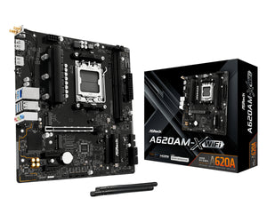 Asrock A620AM-X WiFi AMD A620A Sockel AM5 micro ATX