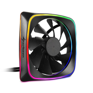Sharkoon RGB SHARK Lights Computergehäuse Ventilator 12 cm Schwarz