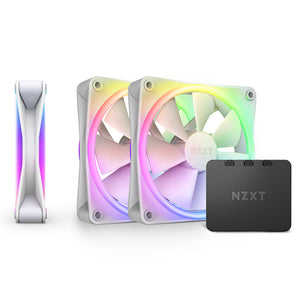 NZXT F120 RGB DUO Triple Pack Computergehäuse Ventilator 12 cm Weiß 3 Stück(e)
