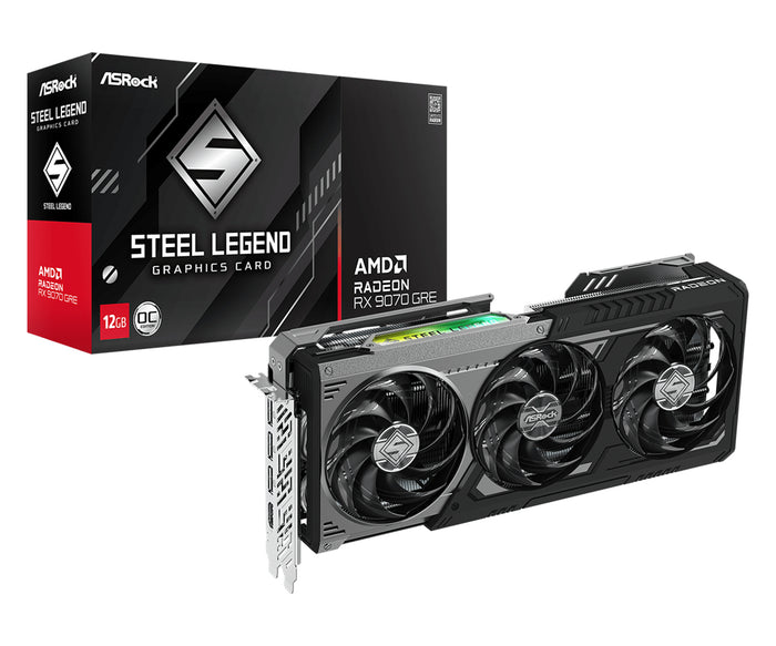 Asrock RX9070GRE SLD 12GO AMD Radeon RX 9070 GRE 12 GB GDDR6