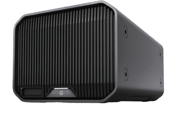 Western Digital G-RAID SDPHK2H-024T-MBAAD Externe Festplatte 24 TB 7200 RPM USB Typ-C 3.2 Gen 2 (3.1 Gen 2) Schwarz