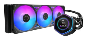 Cooler Master MasterLiquid Atmos II 360 LCD Black Prozessor All-in-One-Flüssigkeitskühler 12 cm Schwarz 1 Stück(e)