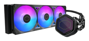 Cooler Master MasterLiquid Atmos II 360 Pixel LED Black Prozessor Flüssigkeitskühlung 12 cm Schwarz 1 Stück(e)