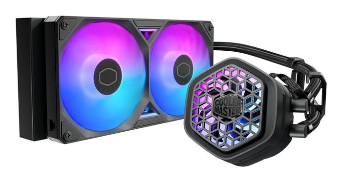 Cooler Master MasterLiquid Atmos II 240 VRM Fan Black Prozessor All-in-One-Flüssigkeitskühler 12 cm Schwarz 1 Stück(e)
