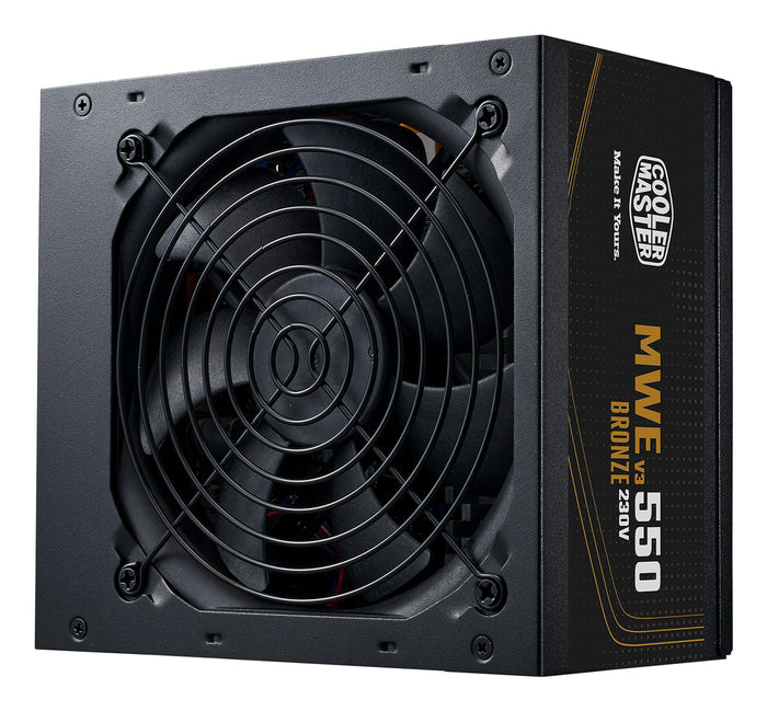 Cooler Master MWE Bronze 550 V3 230V Netzteil 550 W 24-pin ATX ATX Schwarz