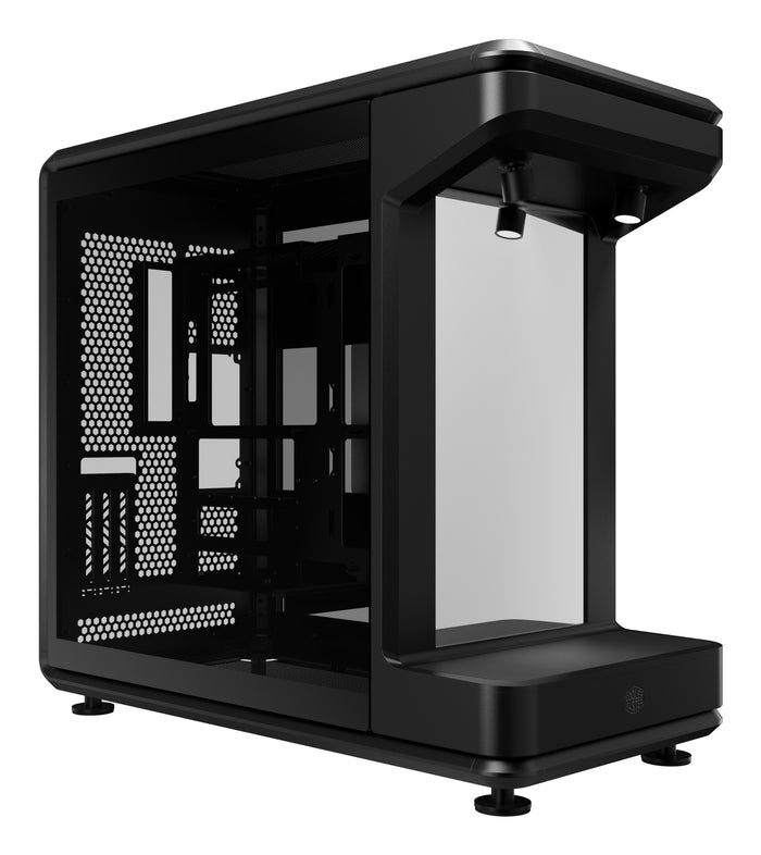 Cooler Master MASTERFRAME 360 STAGE MIRROR Full Tower Schwarz, Transparent