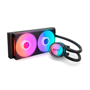 NZXT Kraken Core 240 RGB Prozessor Flüssigkeitskühlung 12 cm Schwarz 1 Stück(e)