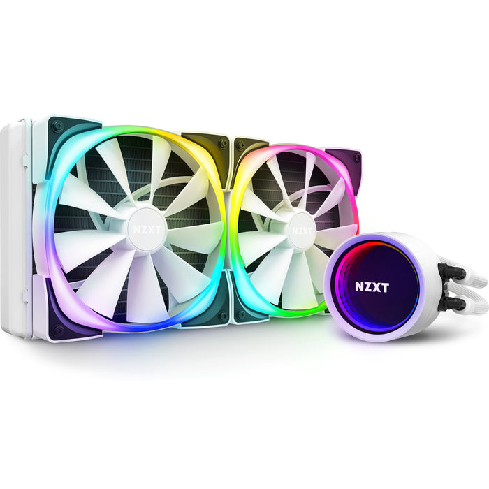 NZXT Kraken X63 RGB Prozessor All-in-One-Flüssigkeitskühler 14 cm Weiß