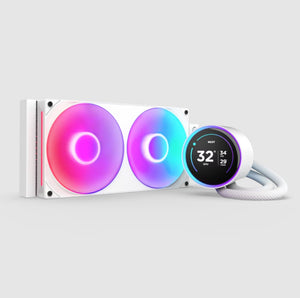 NZXT KRAKEN Elite 280 RGB Wakü Display White RL-KR28E-W1
