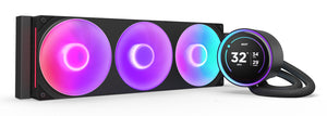 NZXT Kraken Elite 420 RGB Prozessor All-in-One-Flüssigkeitskühler 14 cm Schwarz 1 Stück(e)