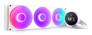 NZXT Kraken Elite 420 RGB Prozessor All-in-One-Flüssigkeitskühler 14 cm Weiß 1 Stück(e)