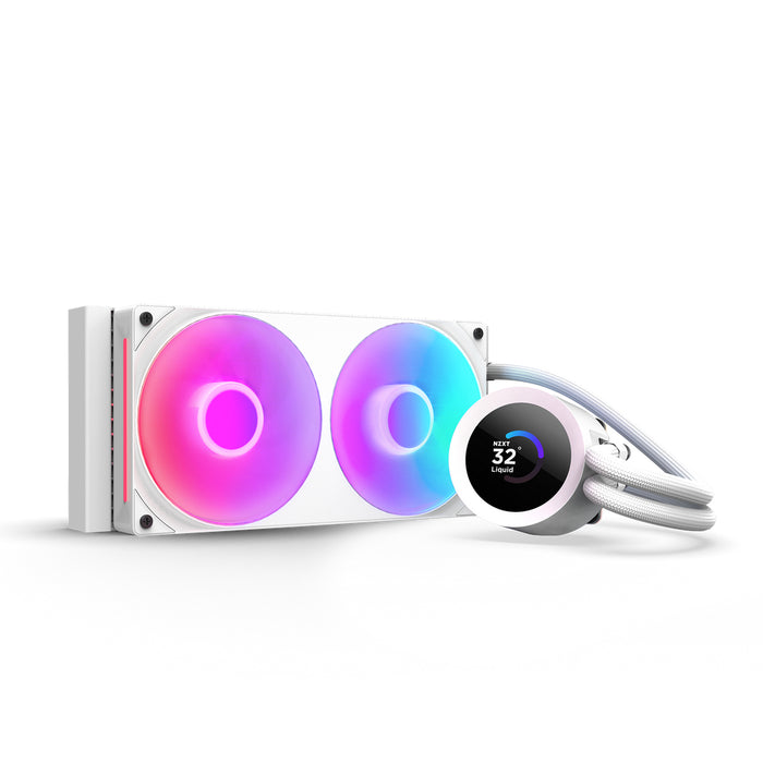 NZXT Kraken Plus RGB 240 Prozessor All-in-One-Flüssigkeitskühler 12 cm Weiß