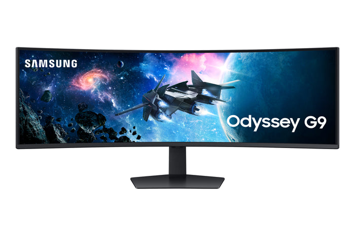 124cm/49" (5120x1440) Samsung Odyssey G9 S49CG954EU 32:9 DualQuadHD Curved Gaming 240Hz 1ms HDR1000 2xHDMI DP USB Black
