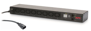 APC Rack PDU, mit Schaltfunktion, 1 HE, 12 A/208 V, 10 A/230 V, (8) C13