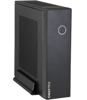 Chieftec IX-03B-OP Computer-Gehäuse Mini Tower Schwarz