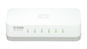D-Link GO-SW-5E/E Netzwerk-Switch Unmanaged Fast Ethernet (10/100) Weiß