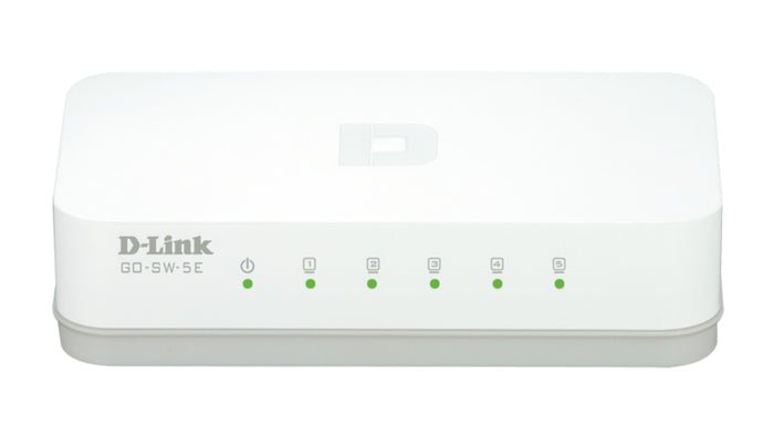 D-Link GO-SW-5E/E Netzwerk-Switch Unmanaged Fast Ethernet (10/100) Weiß