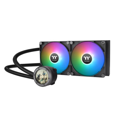 Thermaltake TH280 V2 Ultra ARGB Sync Prozessor All-in-One-Flüssigkeitskühler 14 cm Schwarz