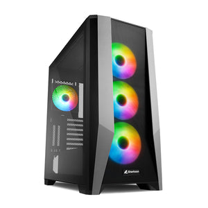 Sharkoon ELITE SHARK TG7M RGB Schwarz