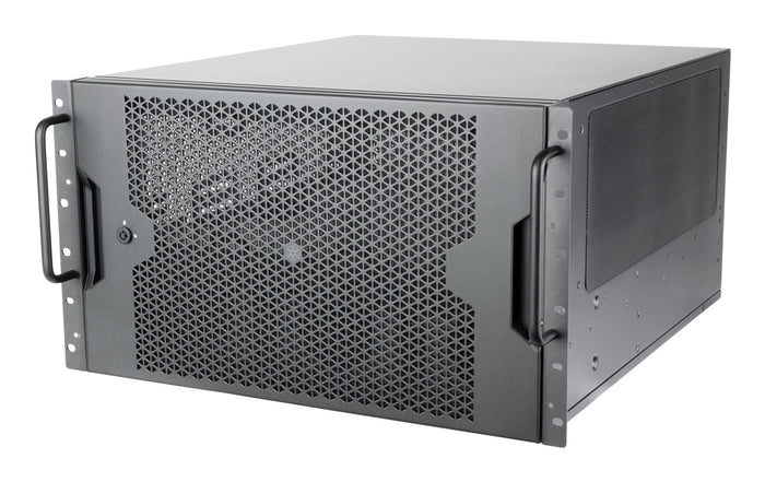 Silverstone RM61-312 Rack Schwarz