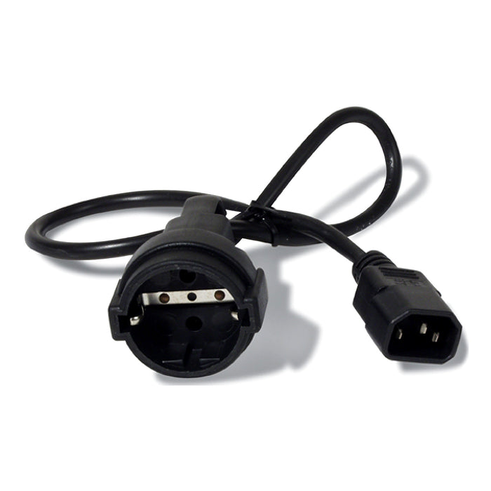 APC Netzkabel, C14 auf CEE 7/7 Schuko, 0,6 m