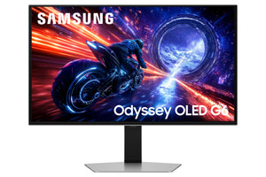 Samsung G60SF Computerbildschirm 68,6 cm (27") 2560 x 1440 Pixel Quad HD OLED Silber