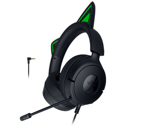 Razer Kraken Kitty V3 X Kopfhörer Kabelgebunden Kopfband Gaming USB Typ-A Schwarz