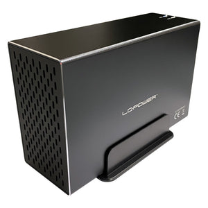 LC-Power LC-35U3-RAID-2 Speicherlaufwerksgehäuse HDD-Gehäuse Schwarz 3.5"