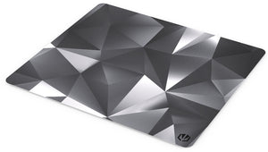 ENDORFY Crystal Black L Gaming-Mauspad Schwarz, Weiß
