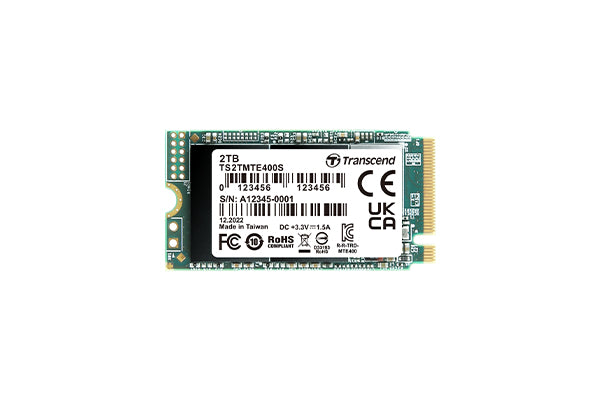 Transcend 400S 2 TB M.2 PCI Express 3.0 NVMe 3D NAND