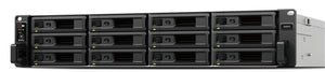 Synology SA SA3610 NAS & Speicherserver Rack (2U) Intel® Xeon® D-1567 16 GB DDR4 0 TB DiskStation Manager Schwarz, Grau