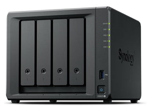 Synology DiskStation DS925+ NAS & Speicherserver Ryzen Embedded V1500B 4 GB DDR4 0 TB Schwarz
