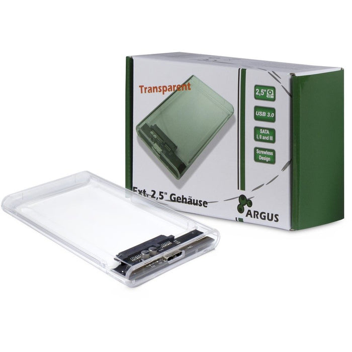 Inter-Tech GD-25000 HDD-Gehäuse Transparent 2.5"