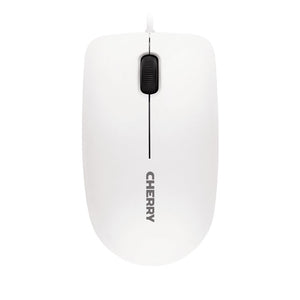 CHERRY MC 1000 Kabelgebundene Maus, Weiß Grau, USB