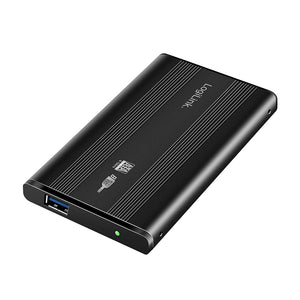 LogiLink UA0106 Speicherlaufwerksgehäuse HDD-Gehäuse Schwarz 2.5" USB