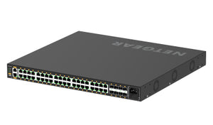 NETGEAR GSM4248P Managed L2/L3/L4 Gigabit Ethernet (10/100/1000) Power over Ethernet (PoE) Schwarz