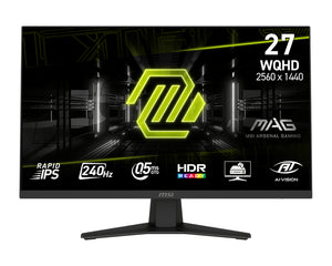 MSI MAG 274QFDE X24 Computerbildschirm 68,6 cm (27") 2560 x 1440 Pixel Wide Quad HD LCD Schwarz