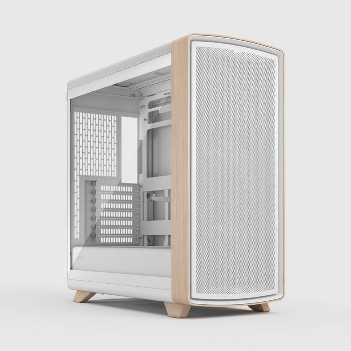 Fractal Design Summit Chalk White TG Clear Tint Midi Tower Weiß