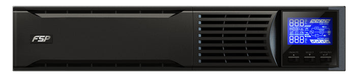 FSP Champ Rack 1K Unterbrechungsfreie Stromversorgung (USV) Doppelwandler (Online) 1 kVA 900 W 3 AC-Ausgänge