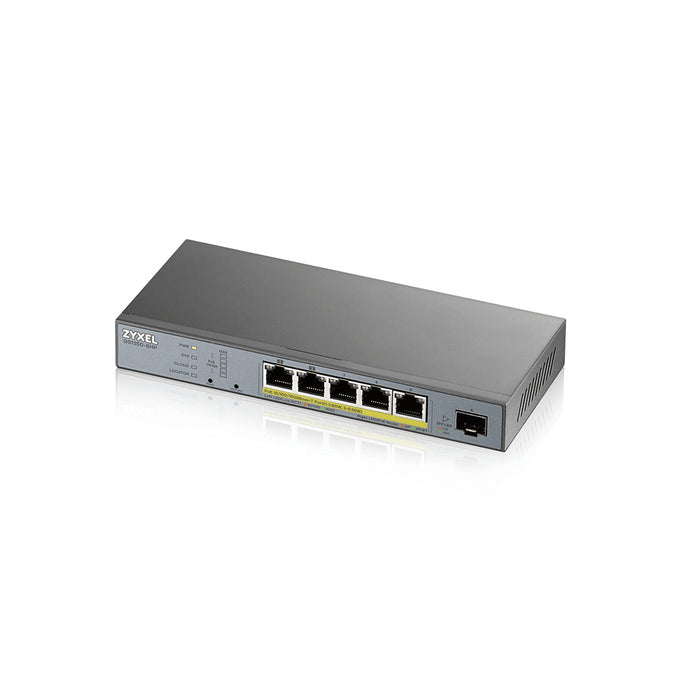 Zyxel GS1350-6HP-EU0101F Netzwerk-Switch Managed L2 Gigabit Ethernet (10/100/1000) Power over Ethernet (PoE) Grau