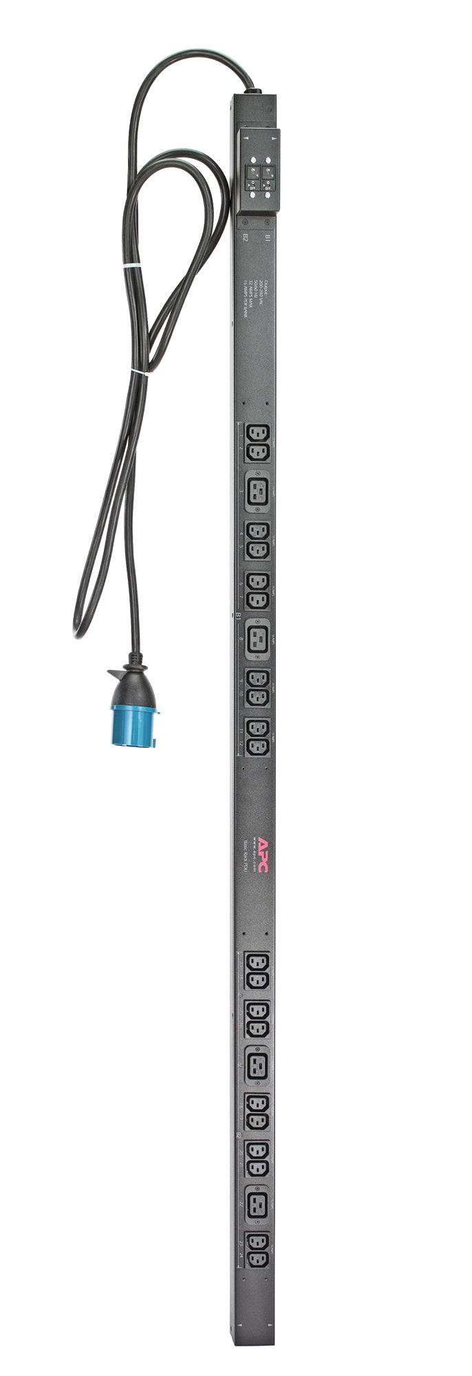 APC Rack PDU, Basic, Null HE, 32 A, 230 V, (20)C13 & (4)C19