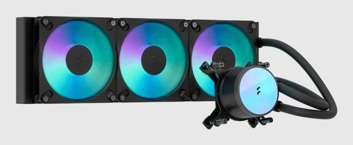 Fractal Design Radius 360 RGB Black Prozessor All-in-One-Flüssigkeitskühler 12 cm Schwarz 1 Stück(e)