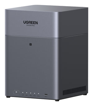 Ugreen DH4300 Plus NAS Mini Tower 8 GB LPPDDR4X UGOS Pro Grau