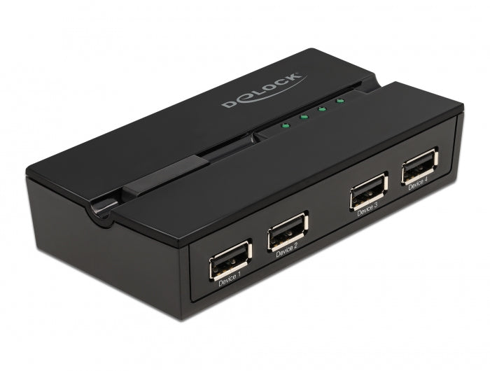 DeLOCK USB 2.0 Switch für 4 PC an 4 Geräte