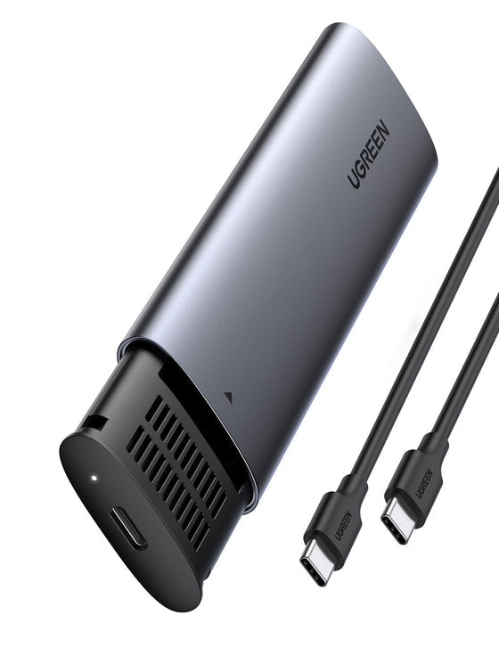 Ugreen 10902 Speicherlaufwerksgehäuse SSD-Gehäuse Grau M.2