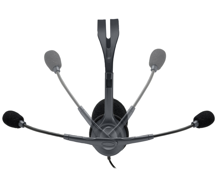 Logitech H111 Kopfhörer Kabelgebunden Kopfband Büro/Callcenter Schwarz